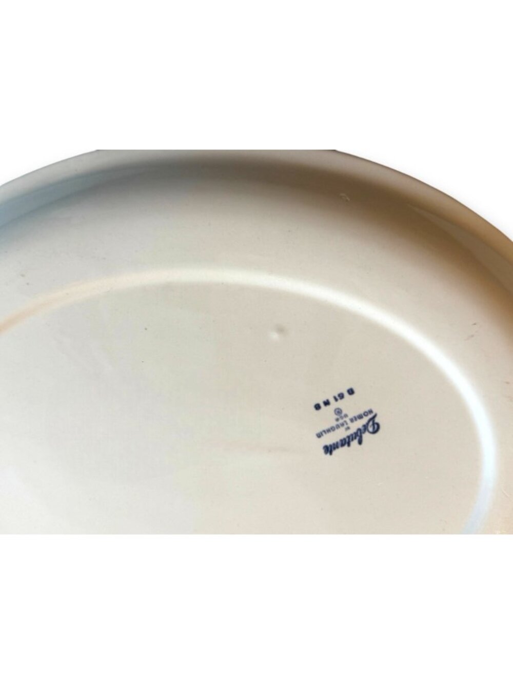Vintage Homer Laughlin Debutante Oval Serving Platter White Floral 14 Inch - Picture 6 of 10